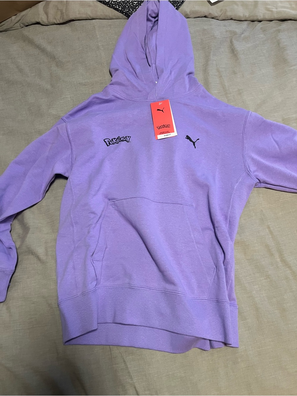 Puma Big kids Pokemon hoodie (634945 29) size medium
